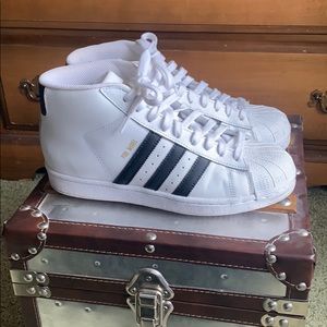 High Top Adidas Pro Model Sneakers